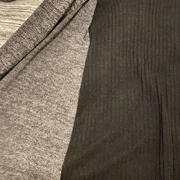 Gray Open-Front Women's Dress - Picture 4 of 4